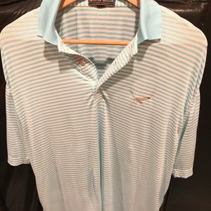 Logo Peter Millar Summer Comfort Golf Polo Size M